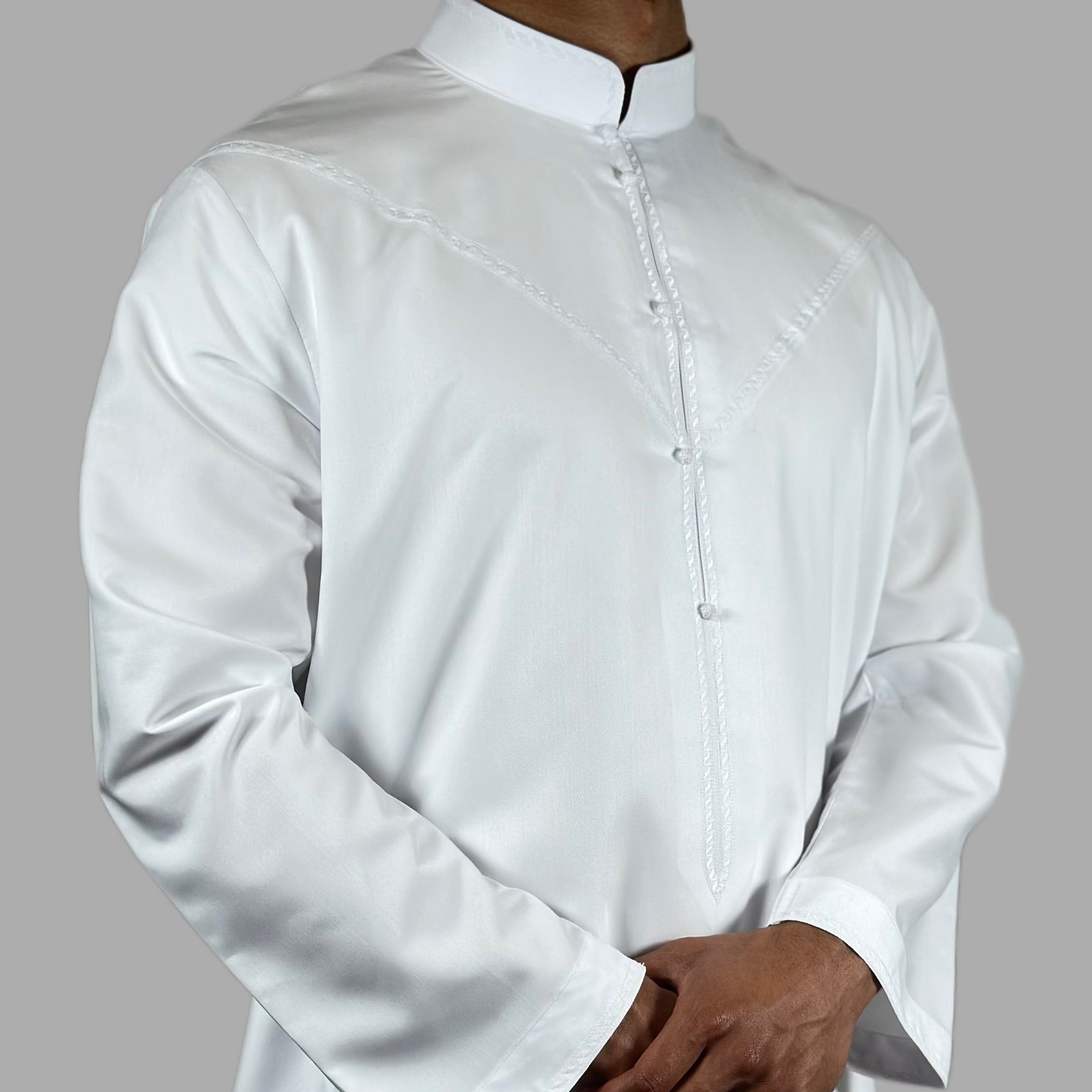 pearl white thobes in UK