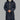 Premium Navy Blue Hooded Moroccan Thobe