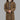 Premium Camel Brown Hooded Moroccan Thobe