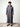 Luxury Dark Grey hooded Moroccan djellaba – view 1