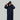Boys Royal Lightweight Navy Blue Hooded Moroccan Djellaba
