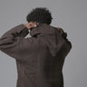 Luxury Mocha Brown hooded Moroccan djellaba – on-model video