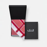 Saudi Red Shemagh Scarf