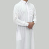 Al Haq Abyad Collared Thobe – Signature Original